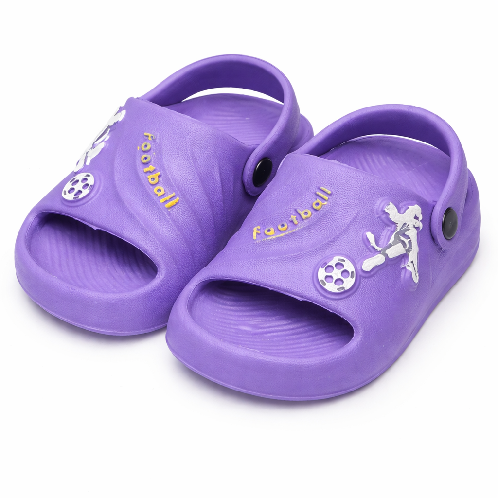 Kids Football EVA Sandals – Lightweight Anti-Slip Soft Slippers for Boys & Girls |ZEE-5061