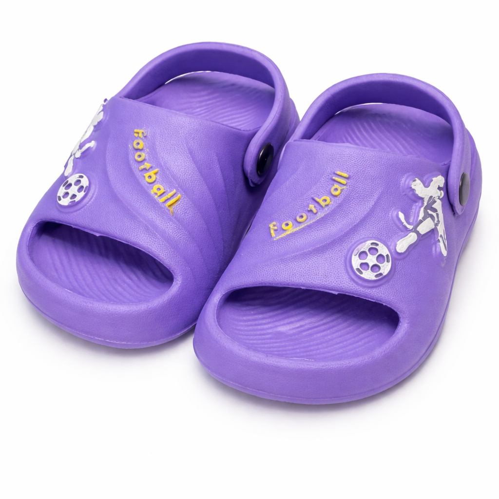 Kids Football EVA Sandals – Lightweight Anti-Slip Soft Slippers for Boys & Girls |ZEE-5061