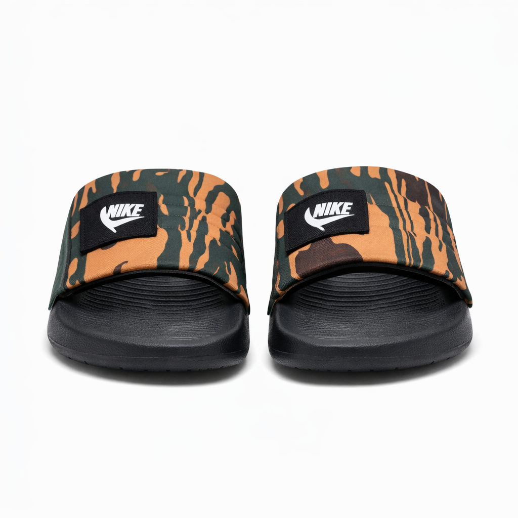 Men’s Adjustable Camouflage Slide Slippers  Lightweight Comfort Slides|ZEE-5077