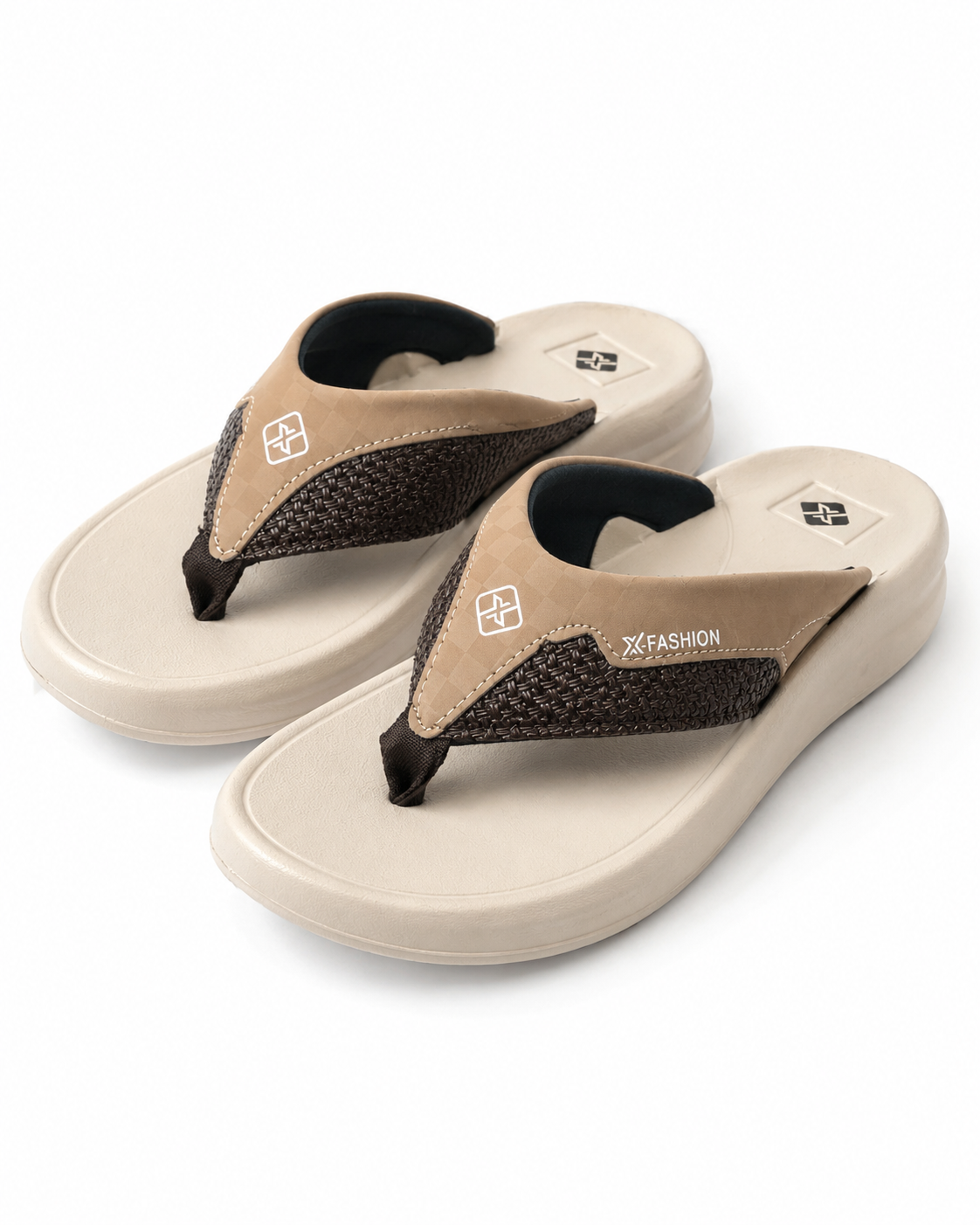 Men’s Comfort Casual Flip Flops Soft Cushioned Everyday Slippers|WG-X4