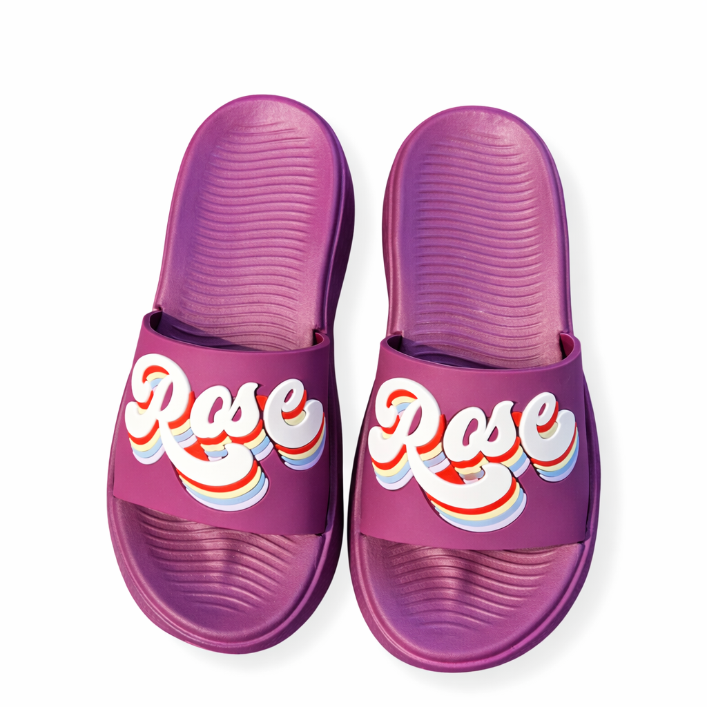 Urban Walk Women Platform Slippers Premium Comfort Slide |WJ-4401 Rose