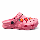 Women’s  EVR Clogs with Flower Charms Lightweight Comfort Slippers|FF-C02