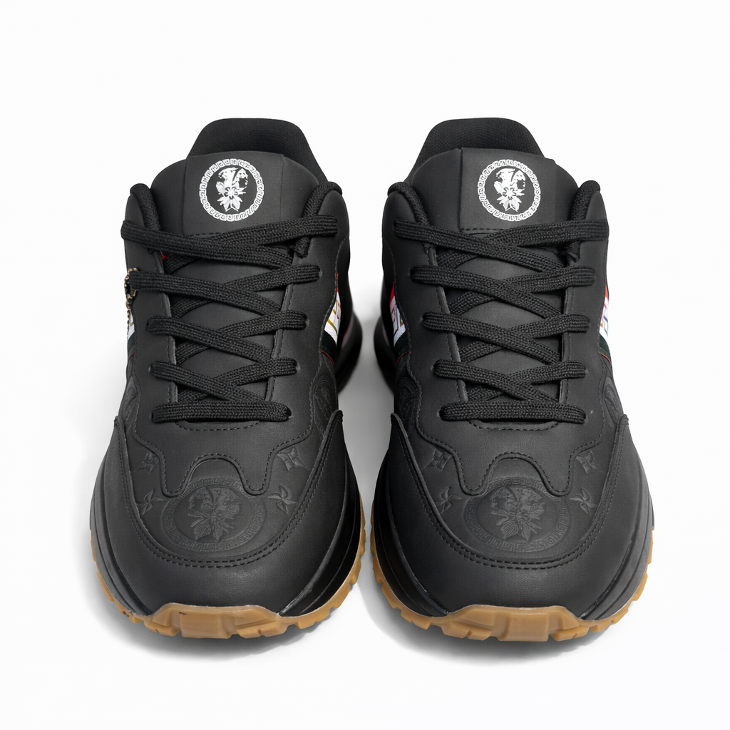 Men’s Premium White Designer Sneakers |H-2670