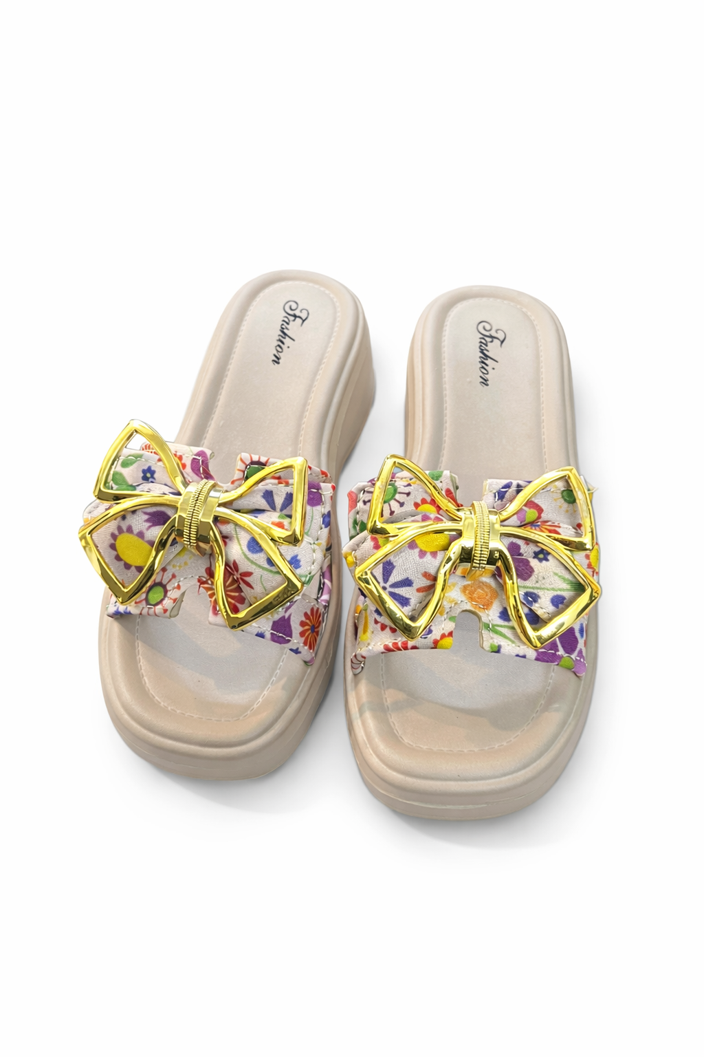 Urban Walk Women EVR Comfort Slippers Floral Bow Style| Zee-258
