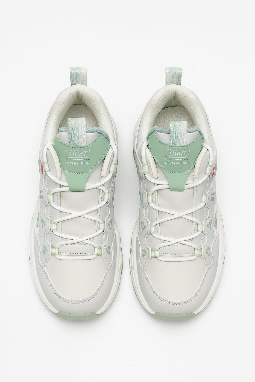 Chunky Trainer with Sculpted Sole| A-691