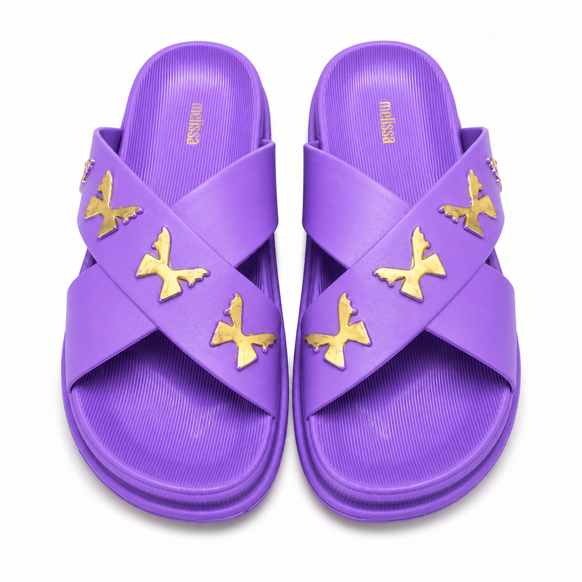 Women’s Cross Strap Quilted Slides – Premium Soft Sole Sandals|Ravi-010