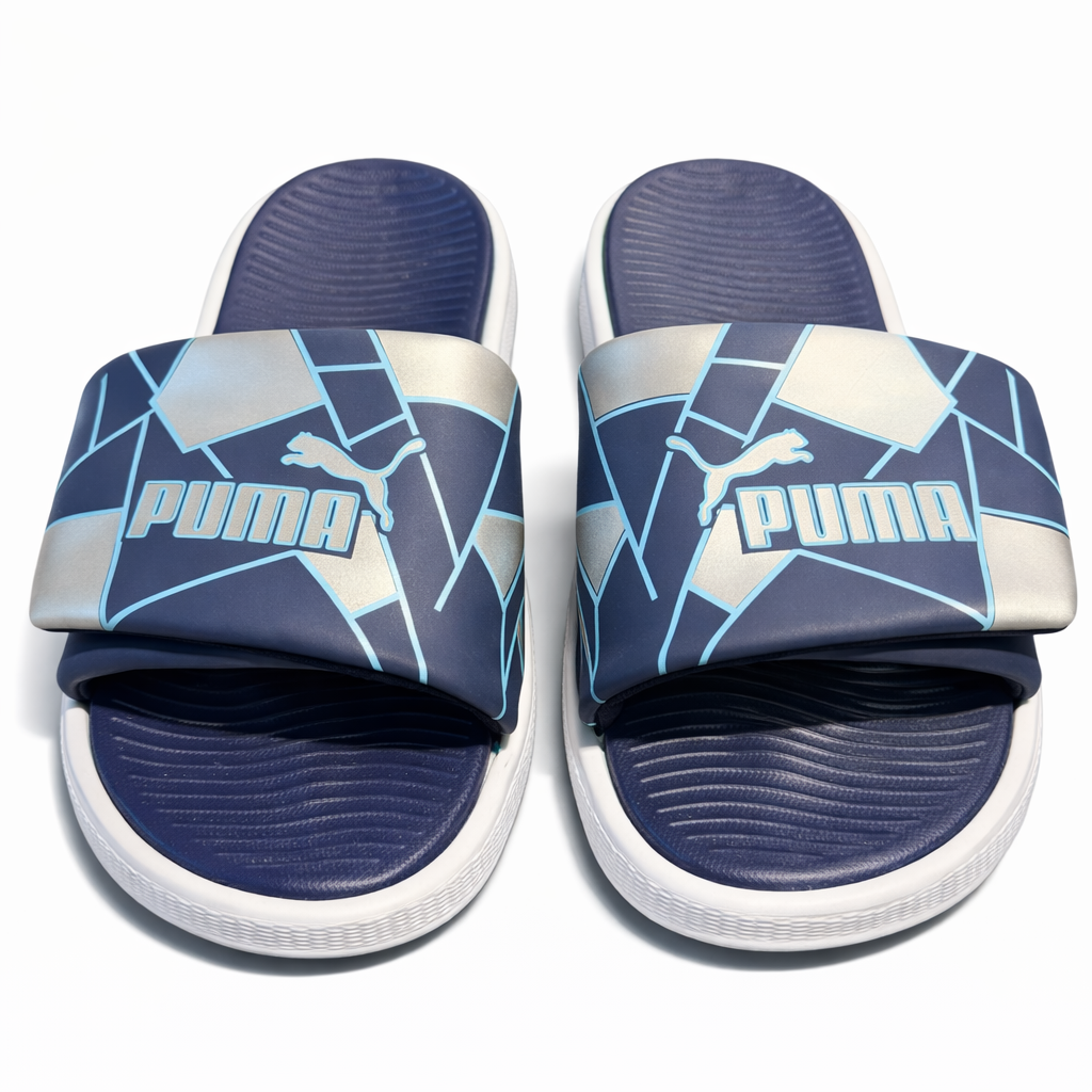 Urban Walk Geo Flex Slides – Cushioned Lightweight Slides|ZEE-5080