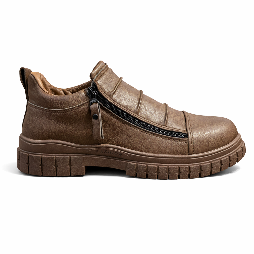 Urban Walk Men’s Zipper Casual Boots|H-6