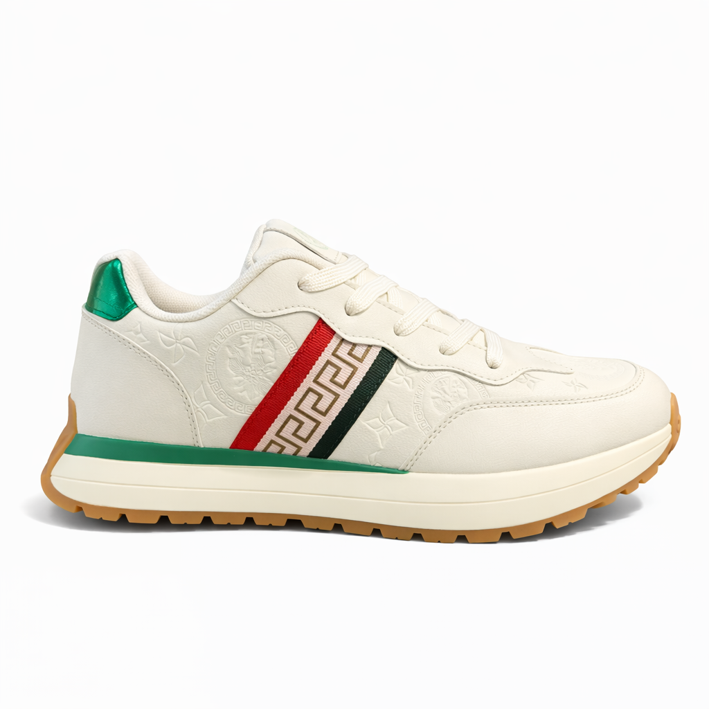 Men’s Premium White Designer Sneakers |H-2670