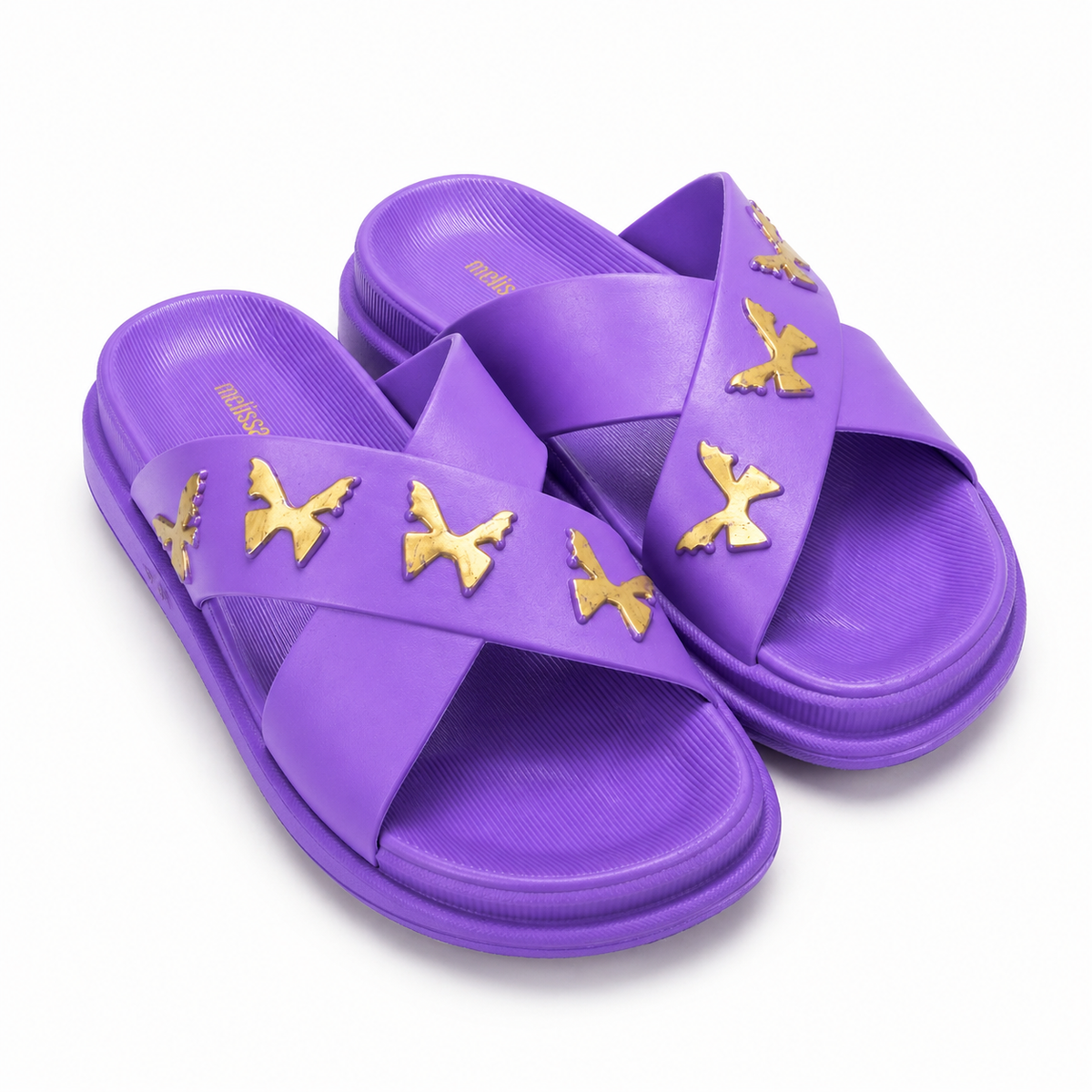 Women’s Cross Strap Quilted Slides – Premium Soft Sole Sandals|Ravi-010