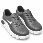 Men’s Black Lightweight Sneakers Breathable Casual Shoes with Cushioned Sole|JN-01