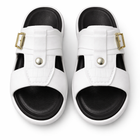 Premium EVR Dual-Buckle Comfort Slides with Cushioned Footbed|ZEE-5033