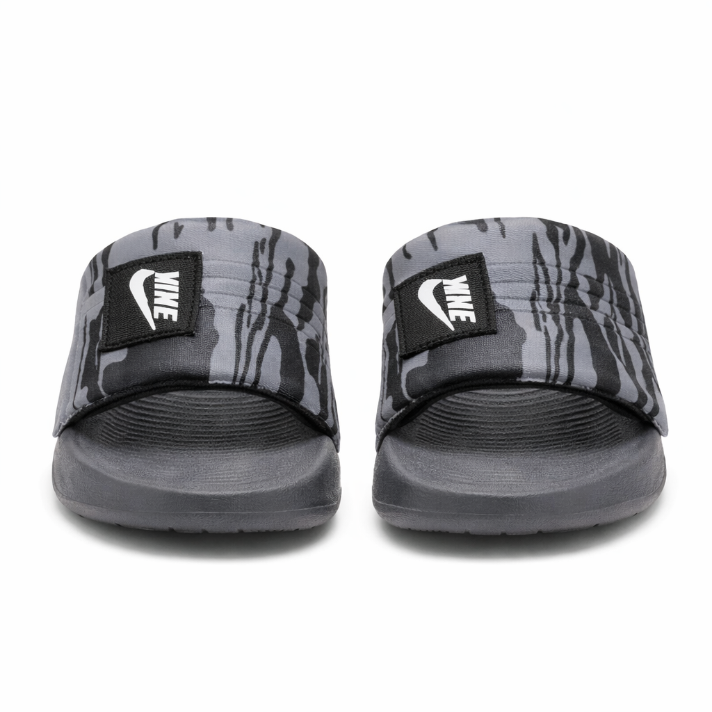 Men’s Adjustable Camouflage Slide Slippers  Lightweight Comfort Slides|ZEE-5077
