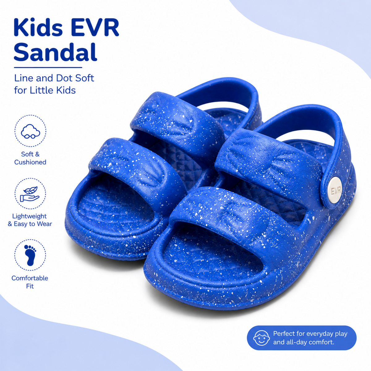 Kids Light Weight Anit-Skid EVR Sandals|GL-3002