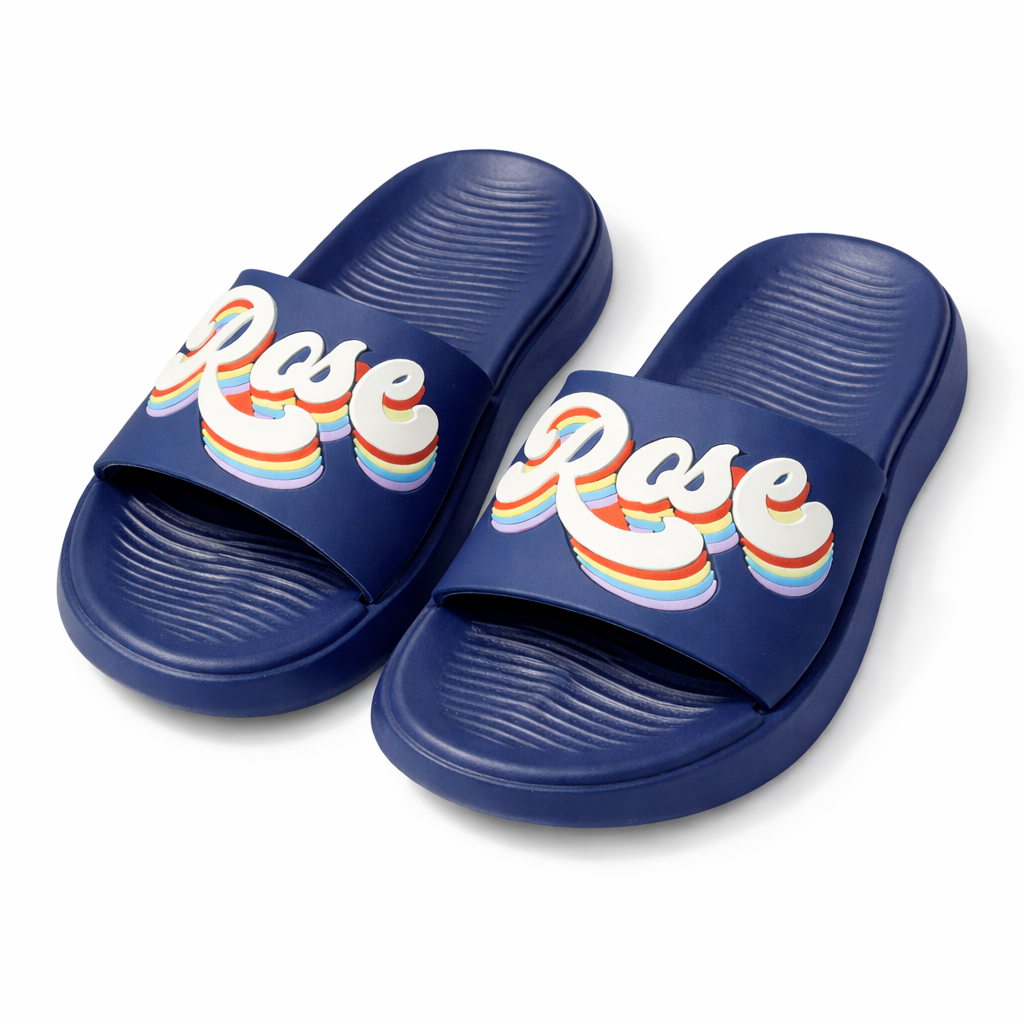 Urban Walk Women Platform Slippers Premium Comfort Slide |WJ-4401 Rose