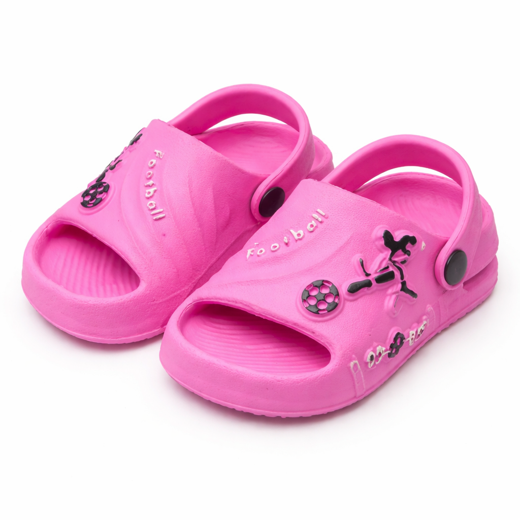 Kids Football EVA Sandals – Lightweight Anti-Slip Soft Slippers for Boys & Girls |ZEE-5061