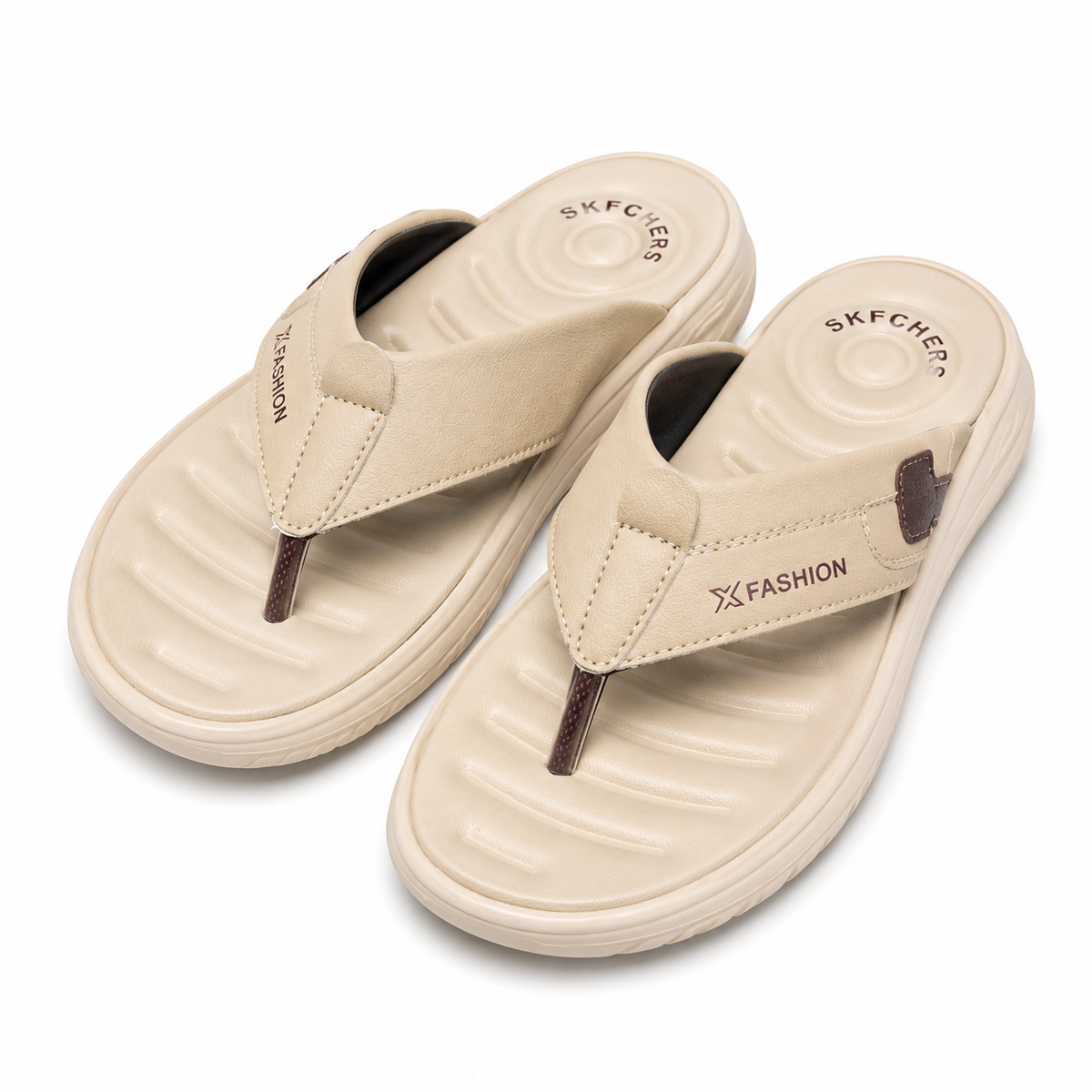 Men’s Comfort Casual Flip Flops  Soft Cushioned Everyday Slippers |WG-48
