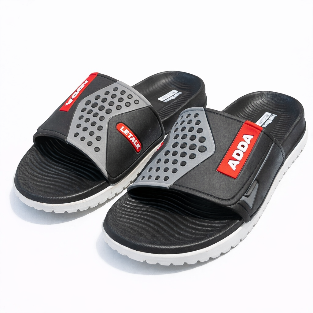 Men’s Lightweight Comfort Slide Slippers  Neon Sport Design|Next Adda DS-018