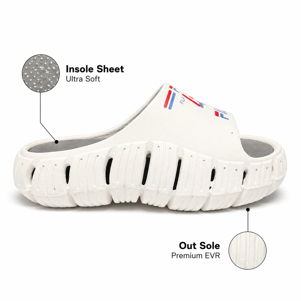Fine "FILA"Slipper for Men| FL-001