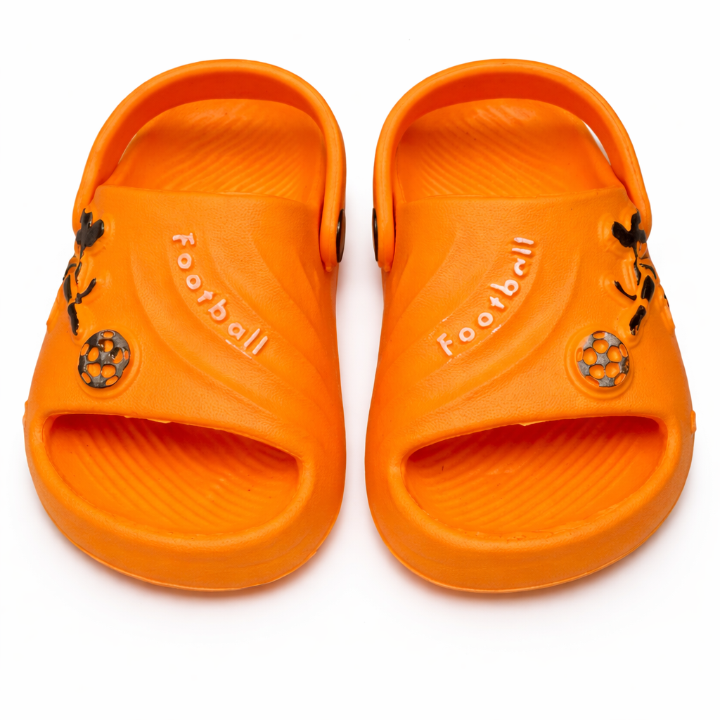 Kids Football EVA Sandals – Lightweight Anti-Slip Soft Slippers for Boys & Girls |ZEE-5061