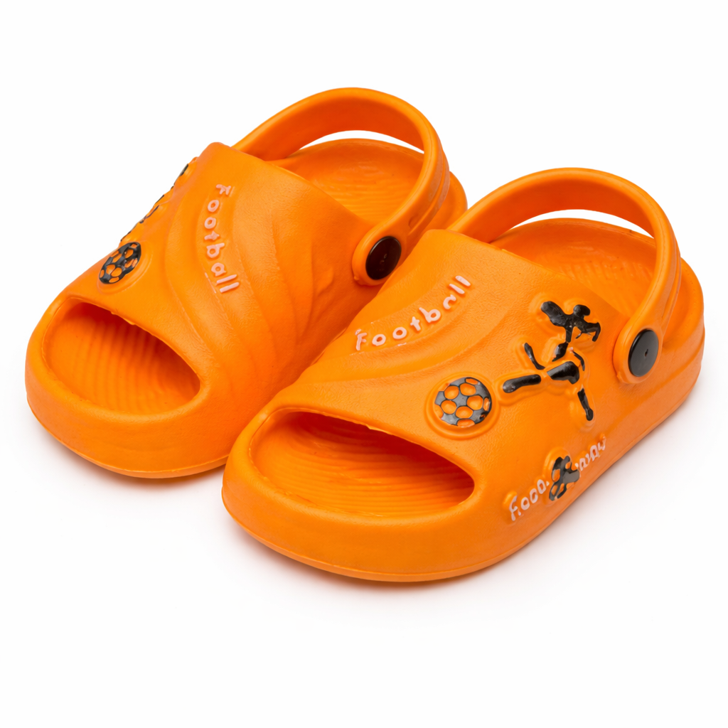 Kids Football EVA Sandals – Lightweight Anti-Slip Soft Slippers for Boys & Girls |ZEE-5061