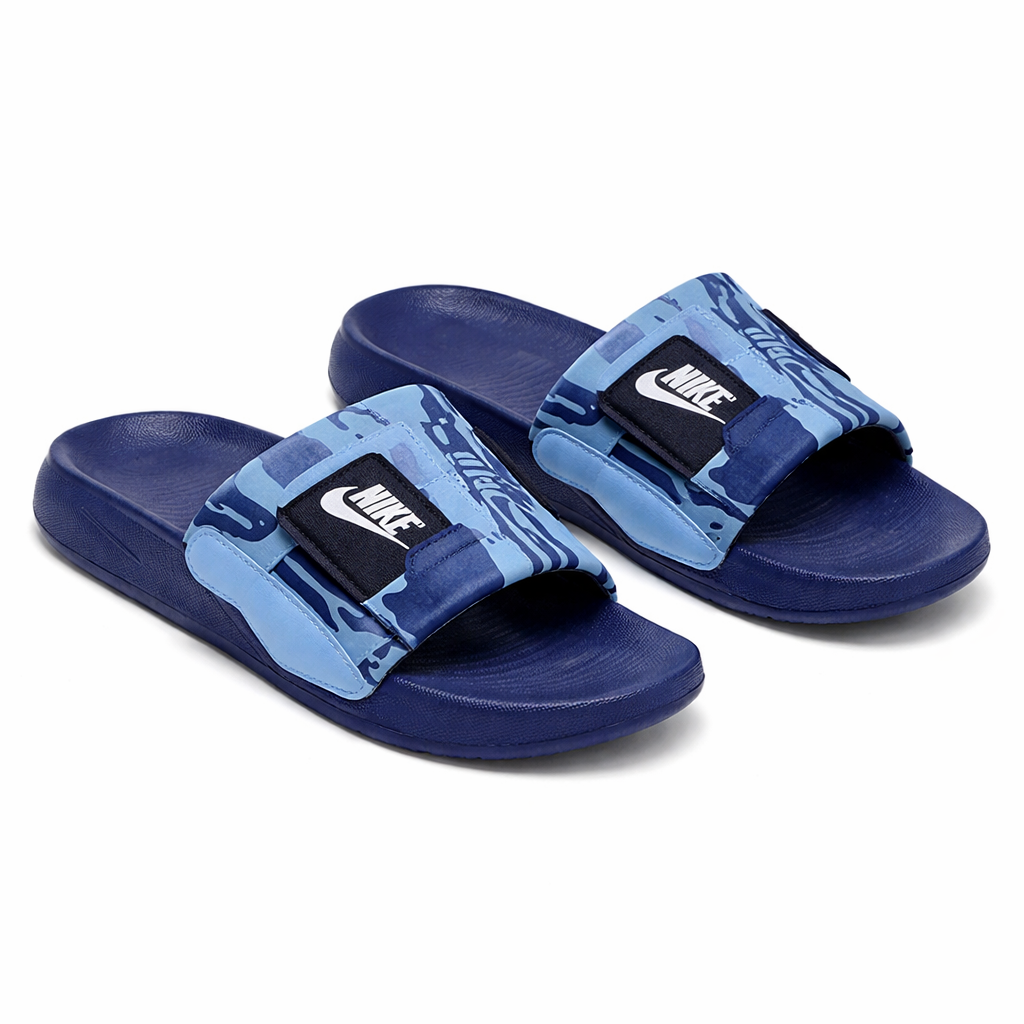 Men’s Adjustable Camouflage Slide Slippers  Lightweight Comfort Slides|ZEE-5077