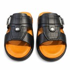 Premium EVR Dual-Buckle Comfort Slides with Cushioned Footbed|ZEE-5033