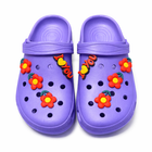 Women’s  EVR Clogs with Flower Charms Lightweight Comfort Slippers|FF-C02
