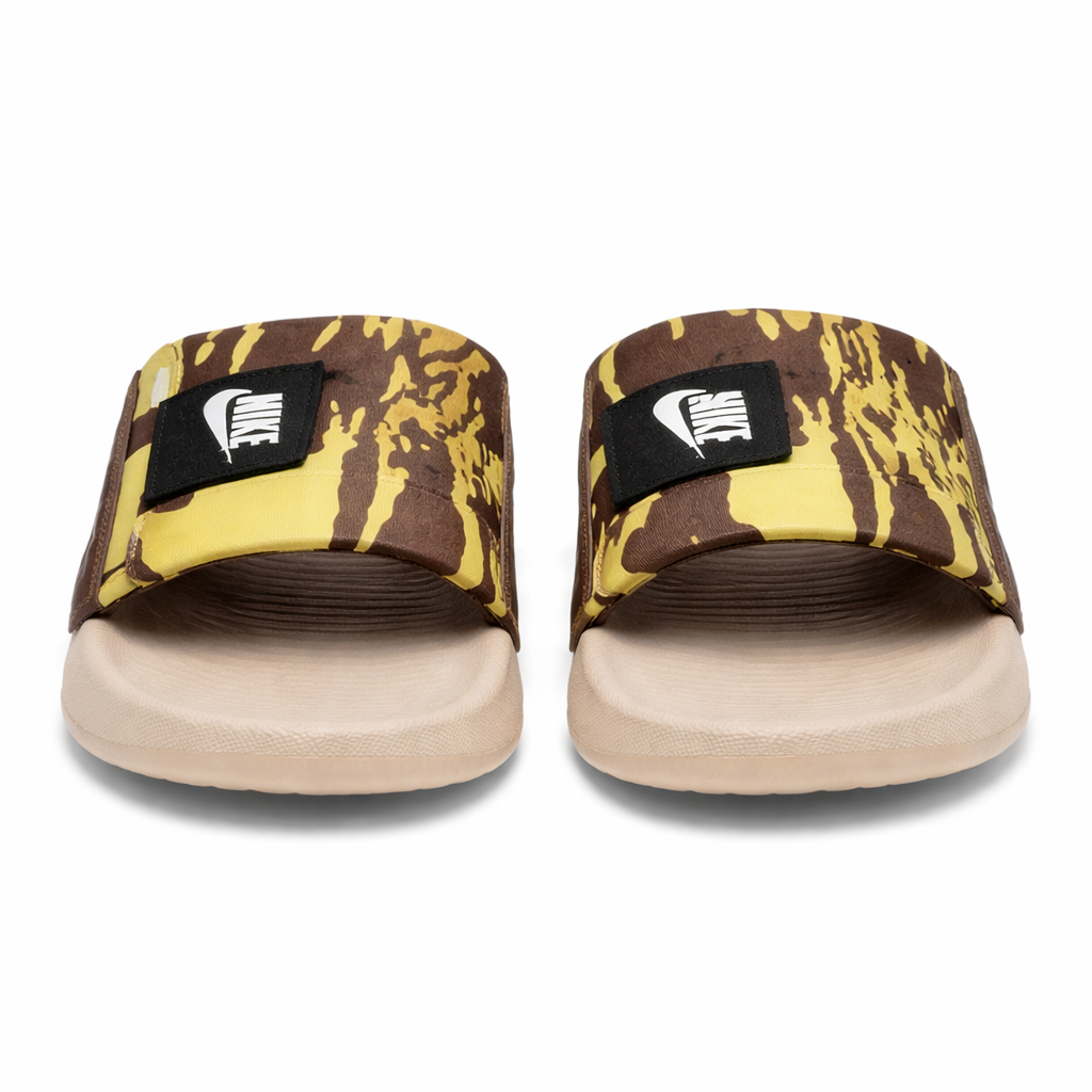 Men’s Adjustable Camouflage Slide Slippers  Lightweight Comfort Slides|ZEE-5077