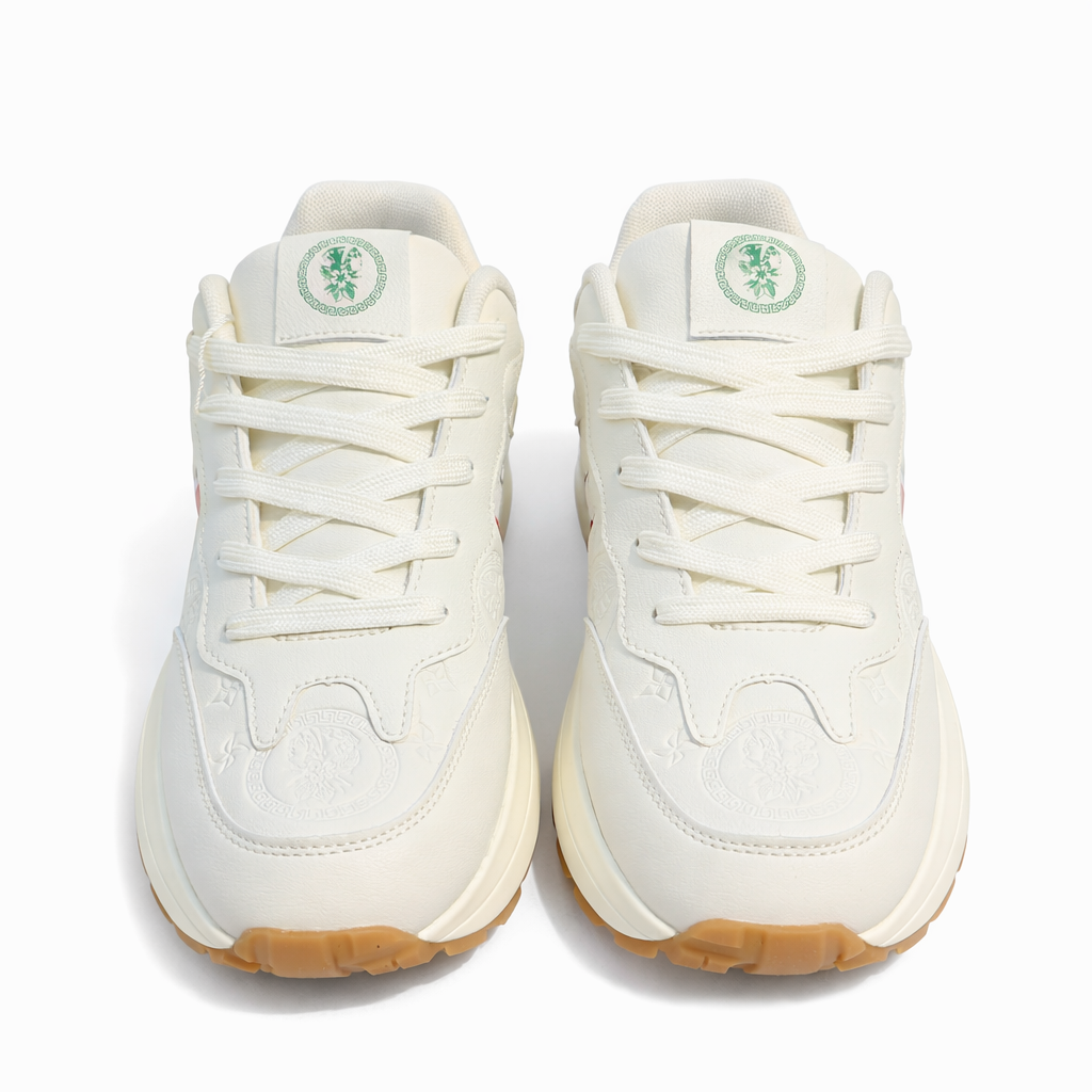 Men’s Premium White Designer Sneakers |H-2670