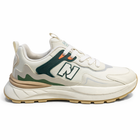 Men’s Lightweight White Sports Sneakers Lace-Up Comfort Shoes-N-8947