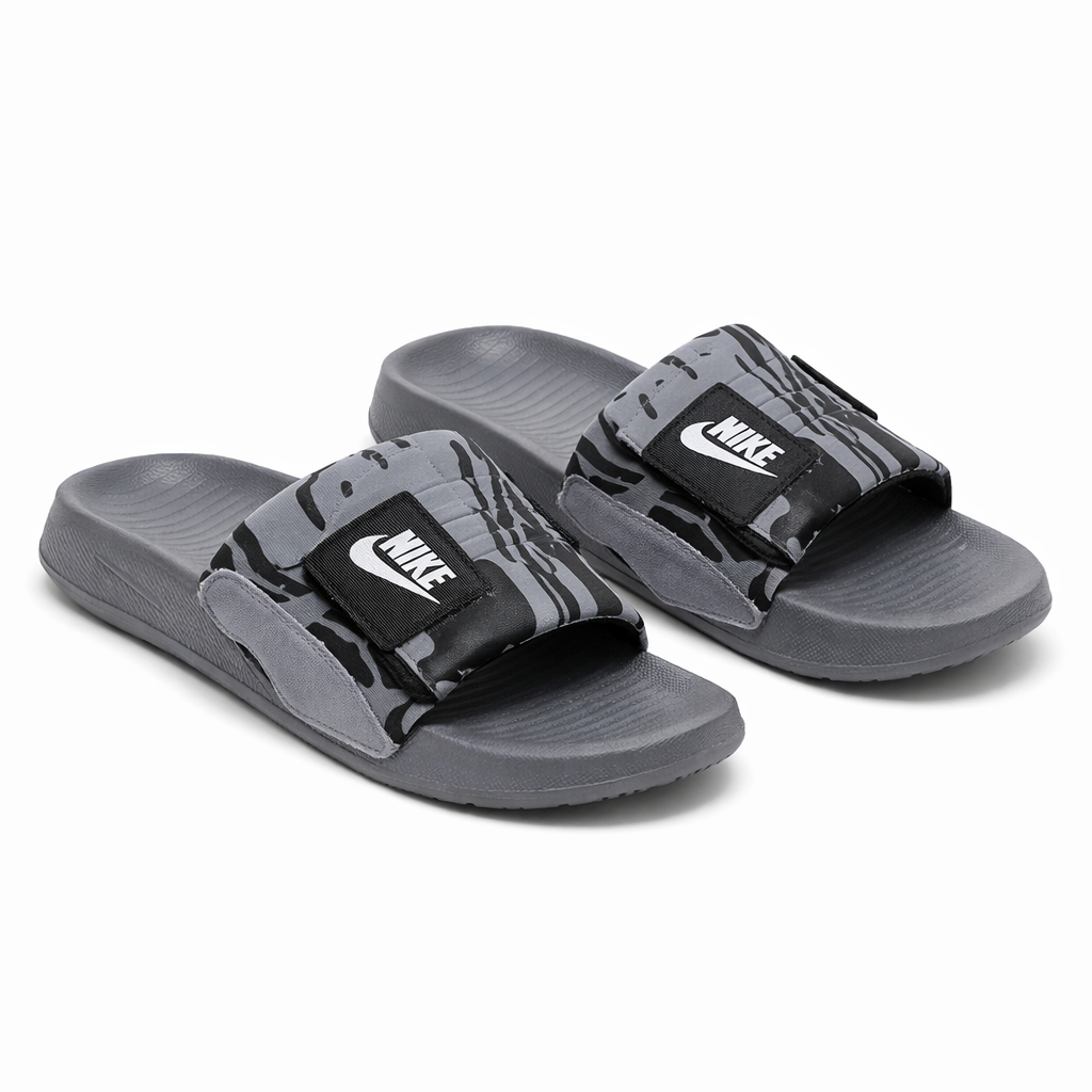 Men’s Adjustable Camouflage Slide Slippers  Lightweight Comfort Slides|ZEE-5077
