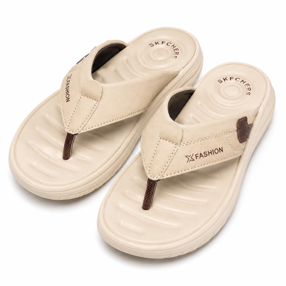 Men’s Comfort Casual Flip Flops  Soft Cushioned Everyday Slippers |WG-48