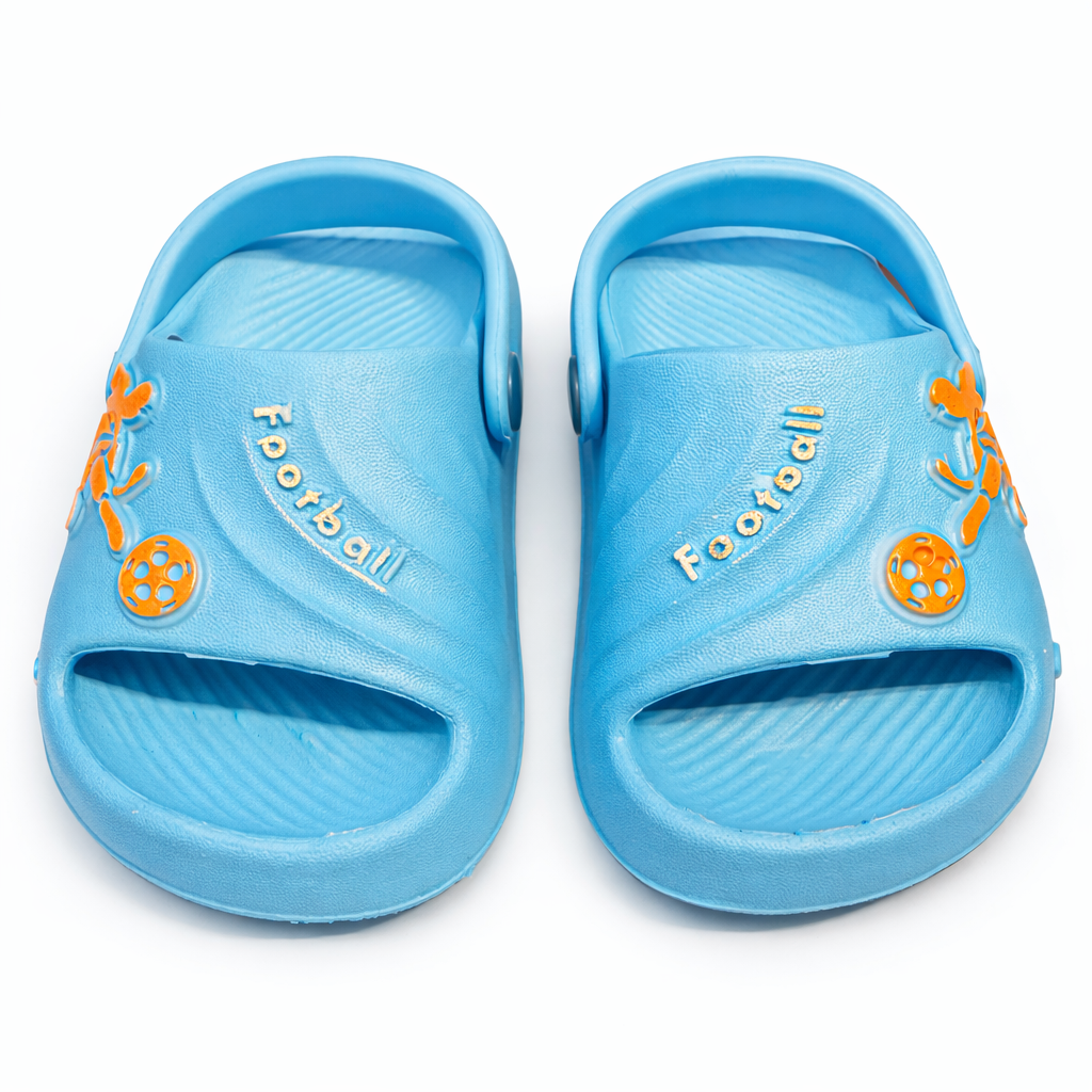 Kids Football EVA Sandals – Lightweight Anti-Slip Soft Slippers for Boys & Girls |ZEE-5061
