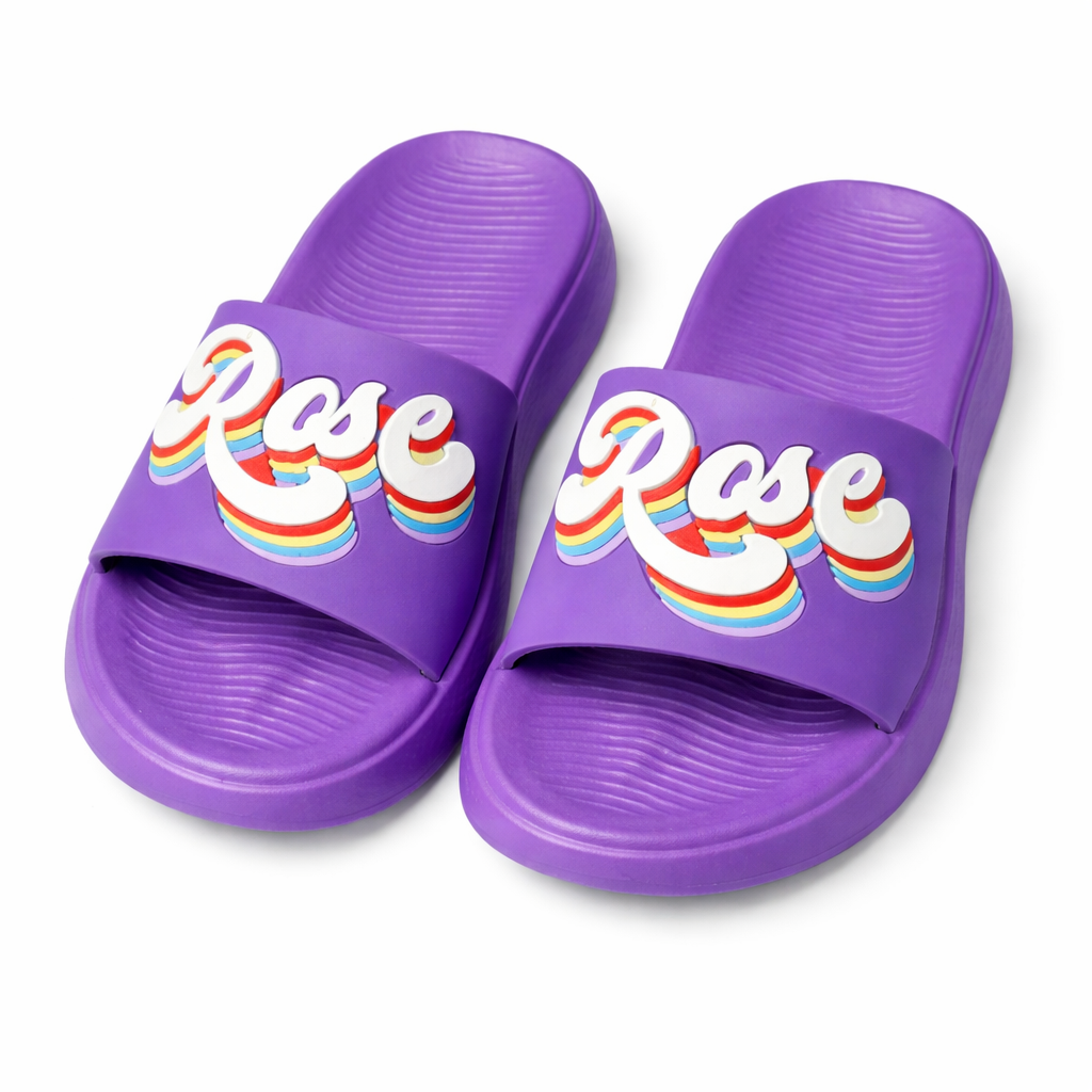 Urban Walk Women Platform Slippers Premium Comfort Slide |WJ-4401 Rose
