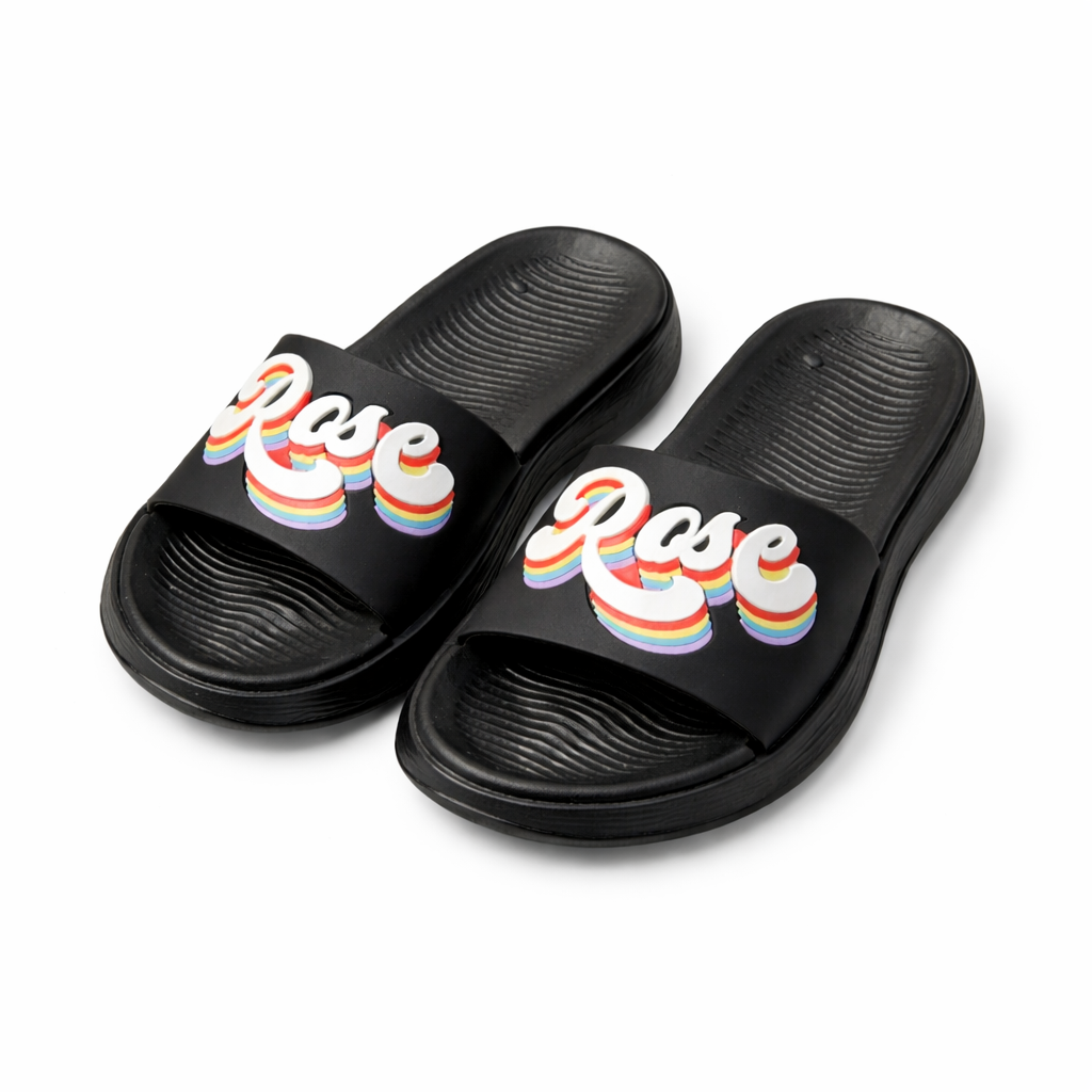 Urban Walk Women Platform Slippers Premium Comfort Slide |WJ-4401 Rose
