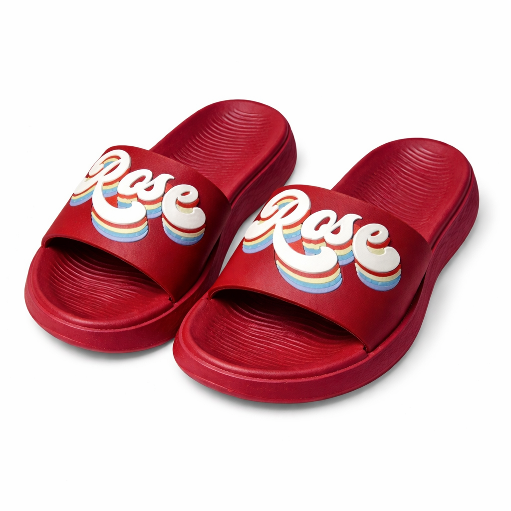 Urban Walk Women Platform Slippers Premium Comfort Slide |WJ-4401 Rose