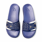 Sparkly Gemstone Comfort Slides for Daily Wear|JP-4040