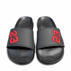 Men’s Black Slide Slipper with Red 23 Logo Comfortable EVR Slippers |Next-R39