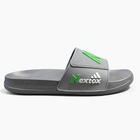 Men’s Comfort Slide Slippers Grey & Blue Slides with Cushioned Footbed |NEXT-R27