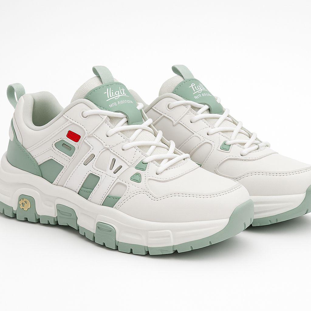 Chunky Trainer with Sculpted Sole| A-691