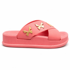 Women’s Cross Strap Quilted Slides – Premium Soft Sole Sandals|Ravi-010