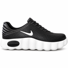 Men’s Black Lightweight Sneakers Breathable Casual Shoes with Cushioned Sole|JN-01