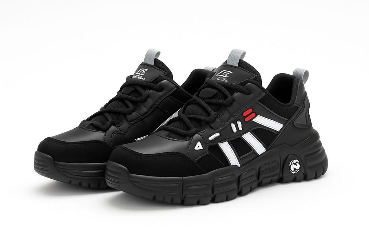 Chunky Trainer with Sculpted Sole| A-691