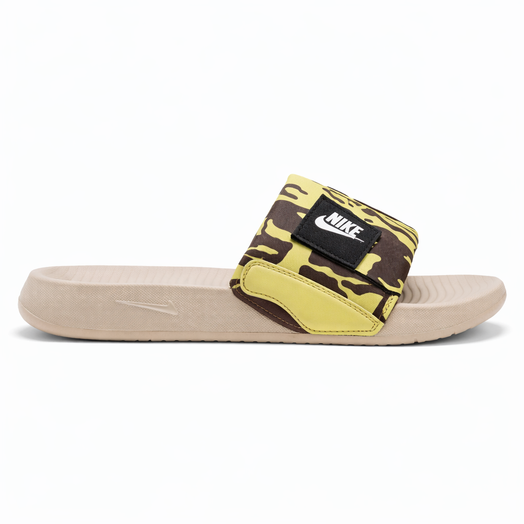 Men’s Adjustable Camouflage Slide Slippers  Lightweight Comfort Slides|ZEE-5077
