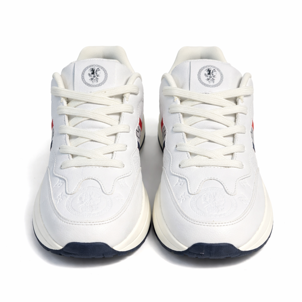 Men’s Premium White Designer Sneakers |H-2670