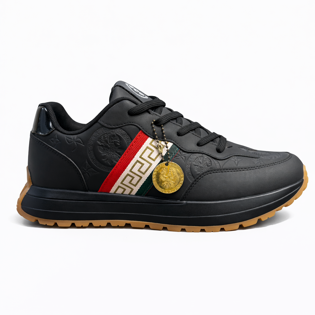 Men’s Premium White Designer Sneakers |H-2670