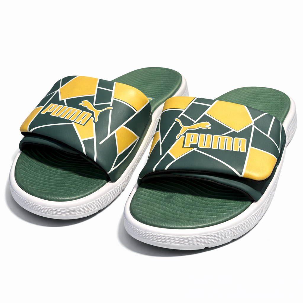 Urban Walk Geo Flex Slides – Cushioned Lightweight Slides|ZEE-5080