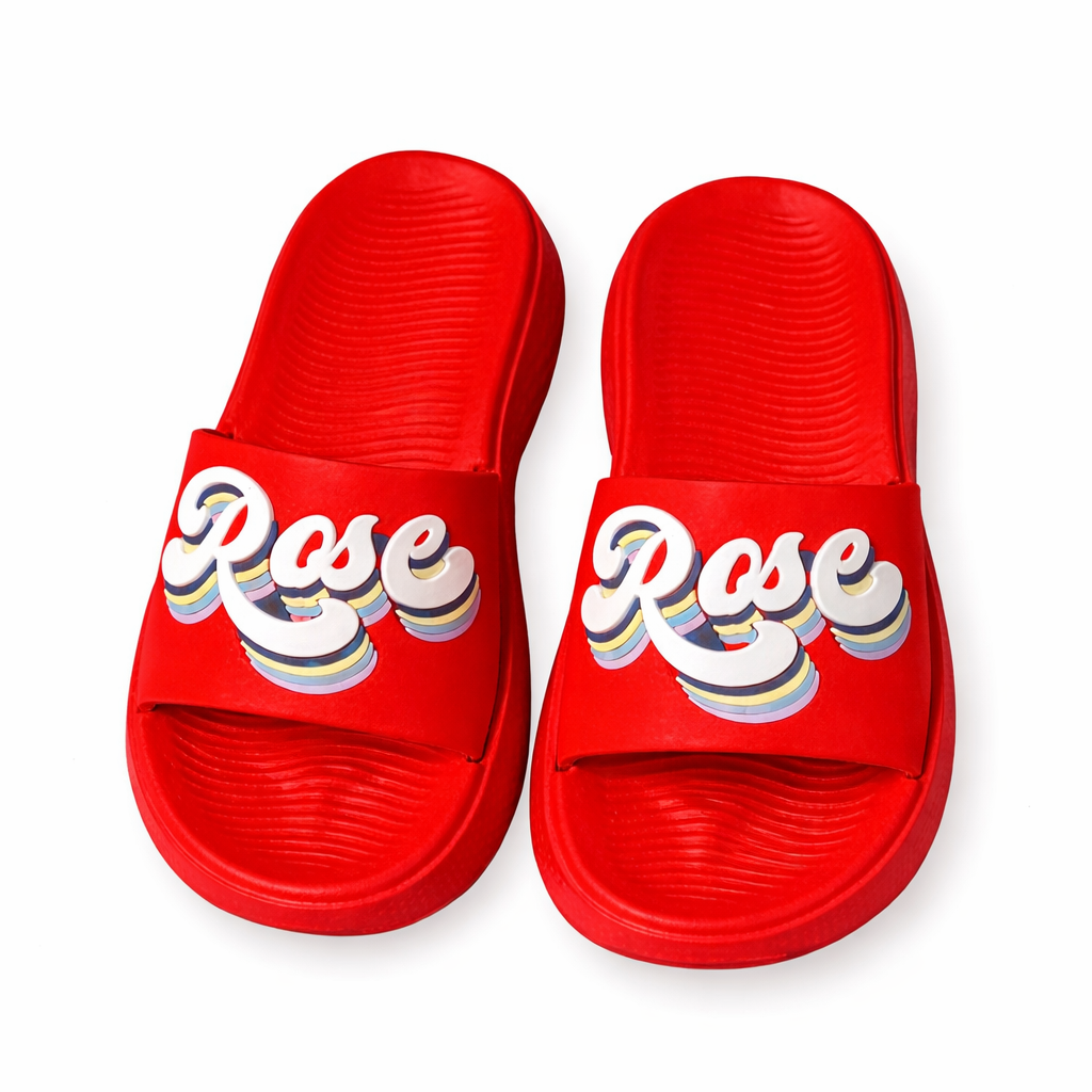 Urban Walk Women Platform Slippers Premium Comfort Slide |WJ-4401 Rose