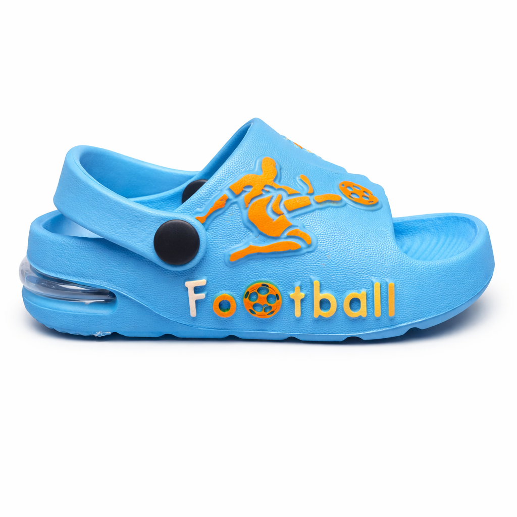 Kids Football EVA Sandals – Lightweight Anti-Slip Soft Slippers for Boys & Girls |ZEE-5061